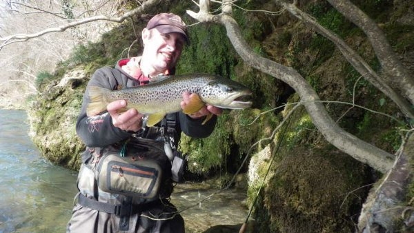 truite peche mouche
