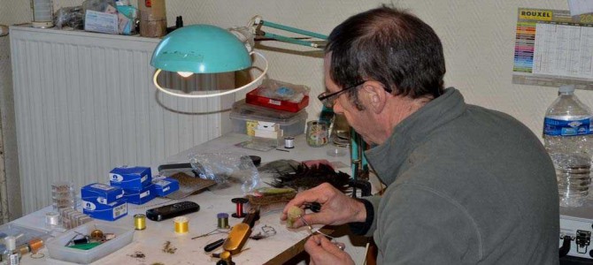 M Christian BAGILET, artisan monteur de mouches artificielles