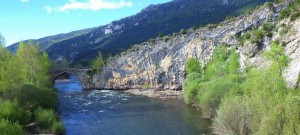 Rio Aragon Subordan pêche à la truite