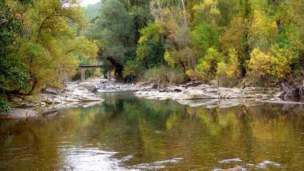 Photo prise en octobre lors d'un séjour pêche à la mouche en Aragon