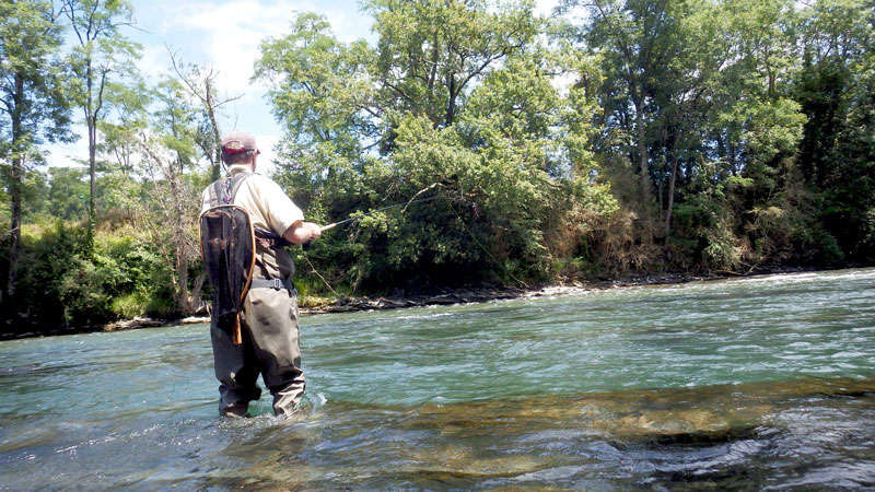 La pêche en nymphe au toc avec deux nymphes