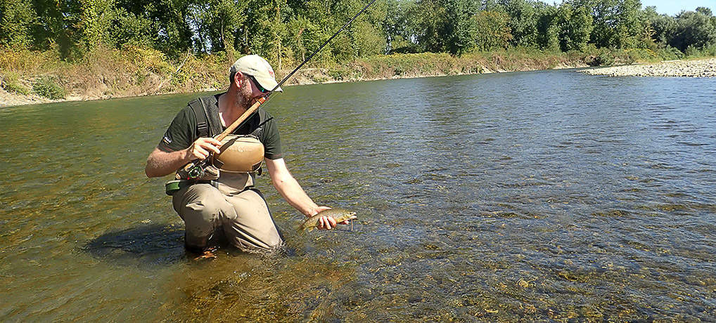 Test des cannes toc de la gamme Eaux-Vives Osmose Feather Weight