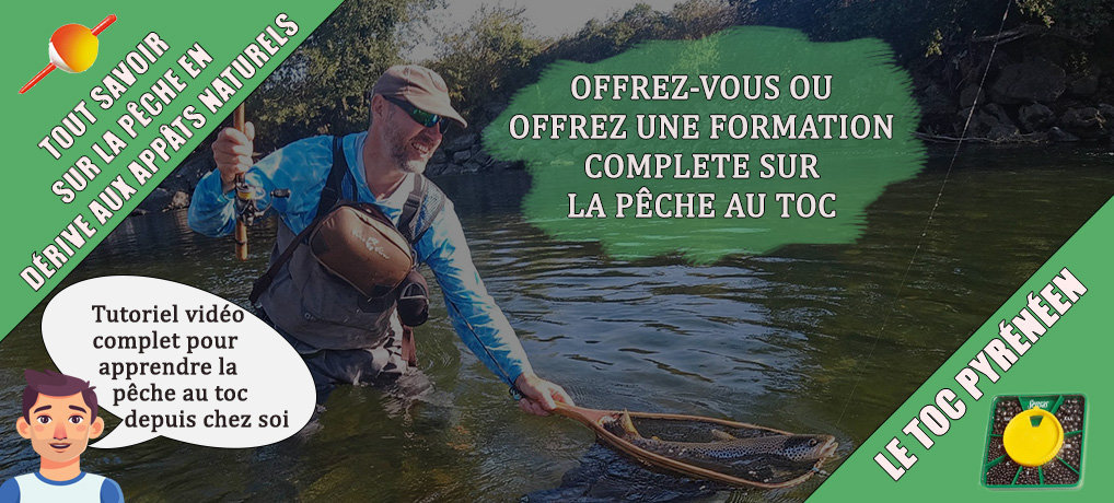 Formation pêche au toc - Tutoriel vidéo complet en ligne