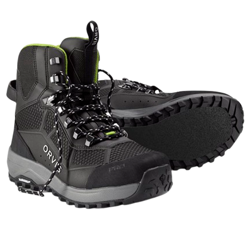 Chaussures de wading pro hybrid avec semelles mixte feutre + gomme de la marque orvis