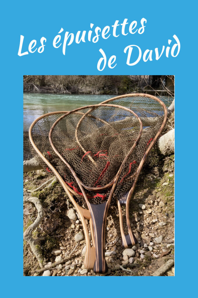 page de garde flyer épuisettes artisanales David DA ROCHA